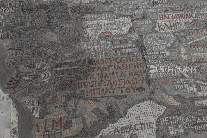 古老的马赛克地图