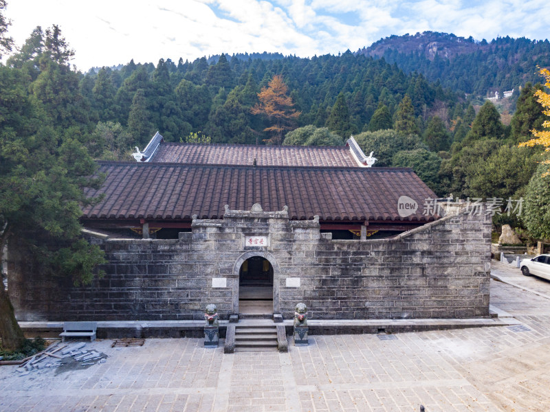 湖南南岳衡山5A景区航拍摄影图