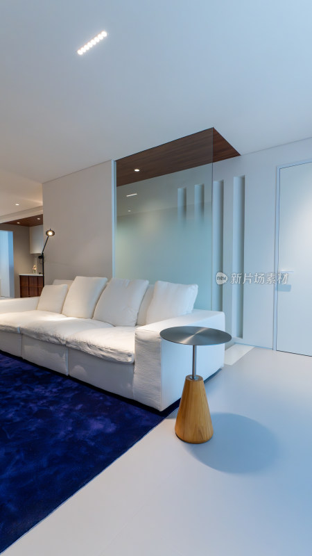 现代风格室内客厅沙发场景