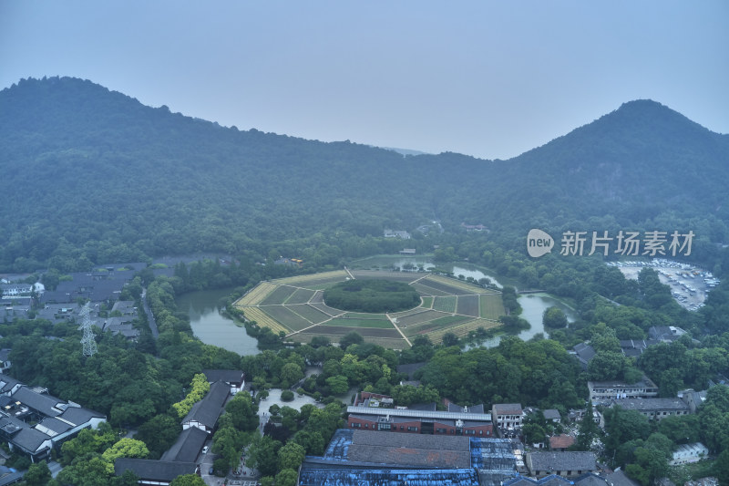 浙江杭州八卦田遗址公园