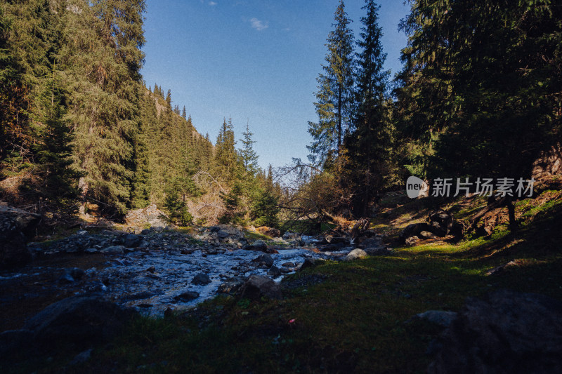 乌鲁木齐南山风景区西白杨沟