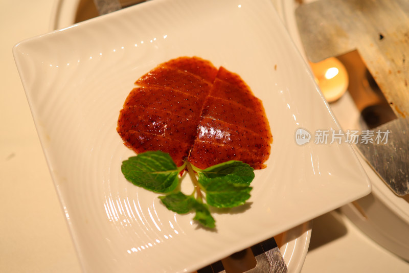 中国菜：北京烤鸭