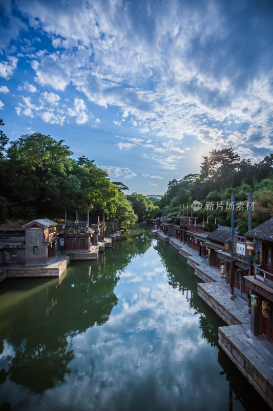 北京颐和园风景苏州街