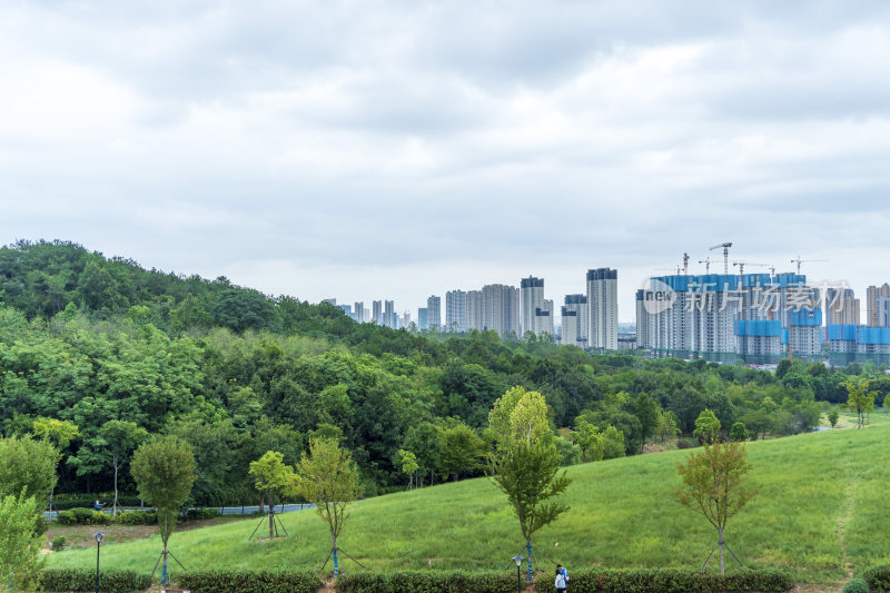 武汉江夏区二妃生物公园风景