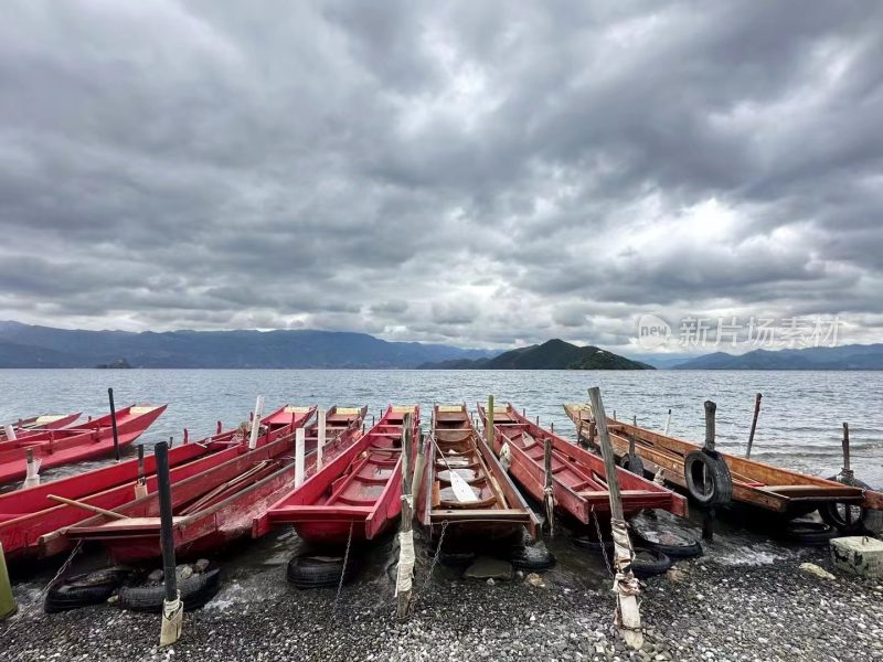 云南宁蒗泸沽湖美景