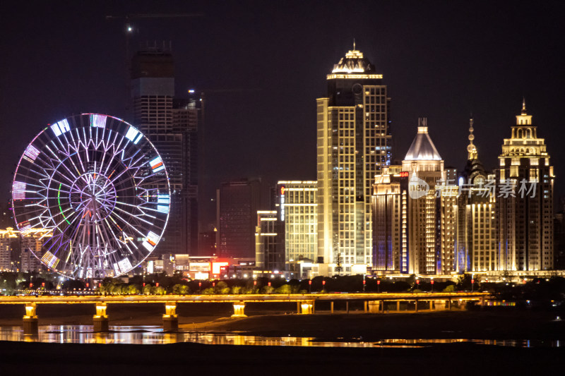 江西南昌城市夜景