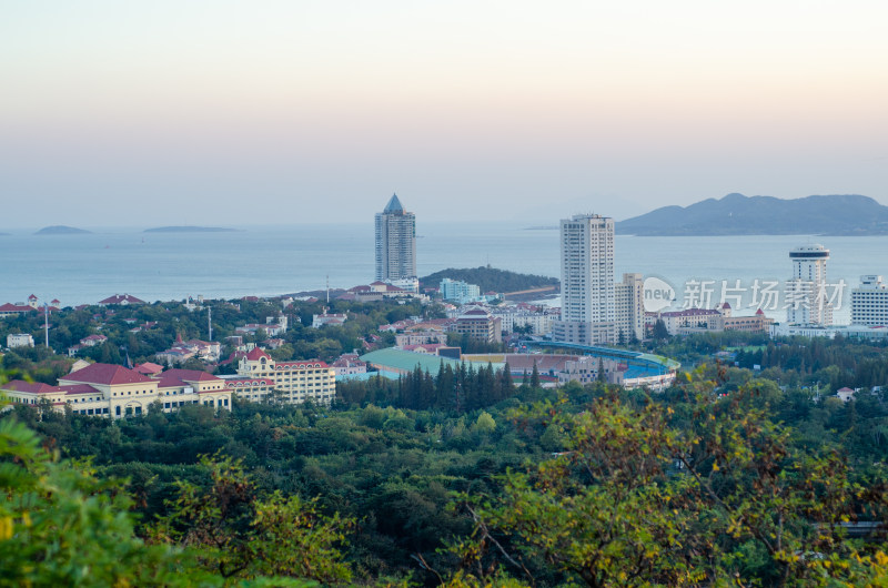 青岛海滨城市风光