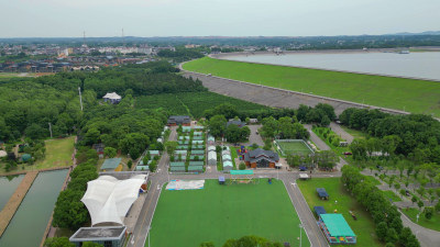 湖北荆州洈水景区汽车露营地