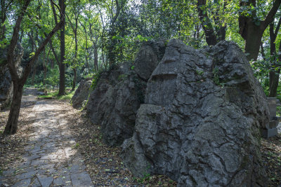 杭州凤凰山排衙石诗刻