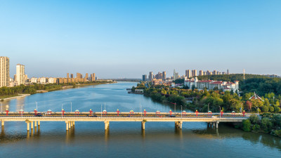 湖北省随州市涢水河府河上的府河大桥