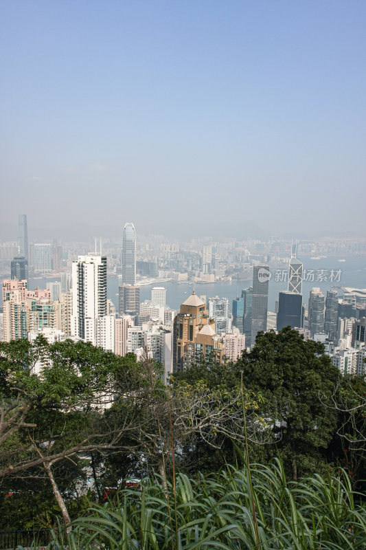 香港太平山全景