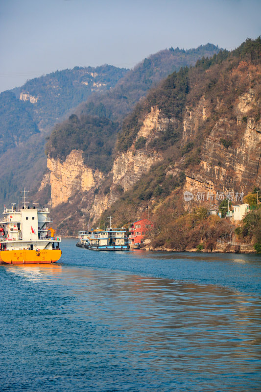 长江三峡西陵峡峡江风光两坝一峡航运路线