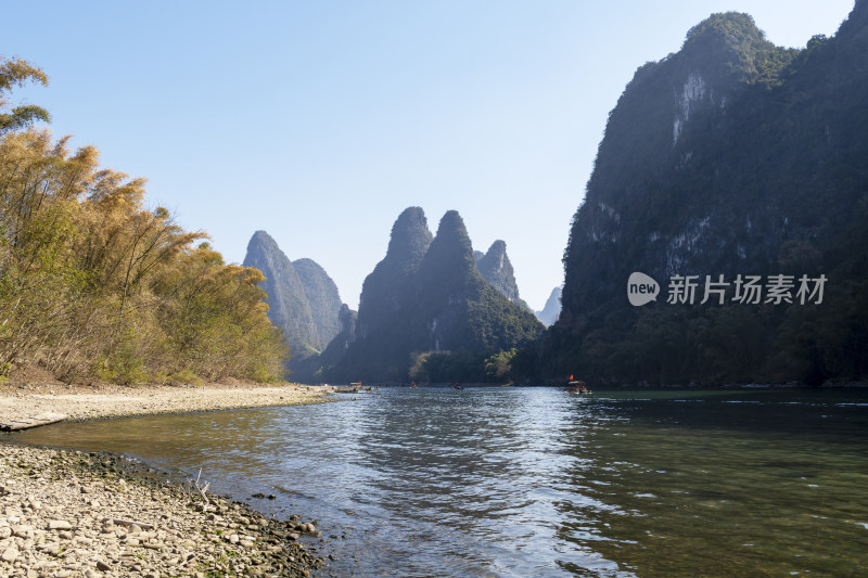 阳朔兴坪漓江山水风光