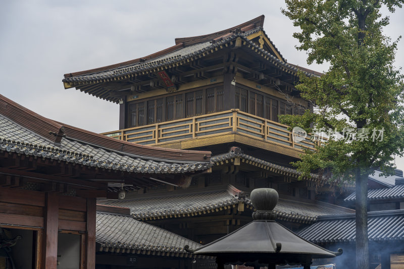 杭州拱墅区香积寺古建筑