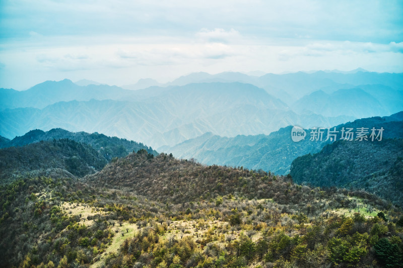 神秘的原始神农架林区