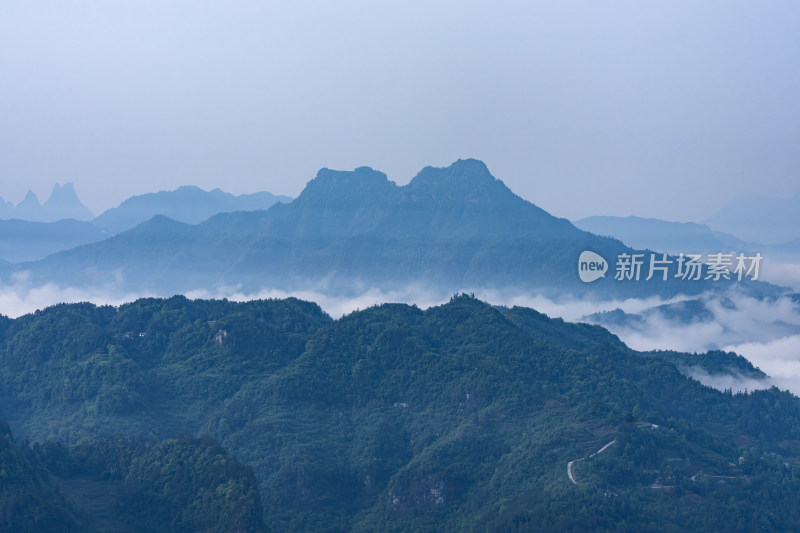 远眺笔架山