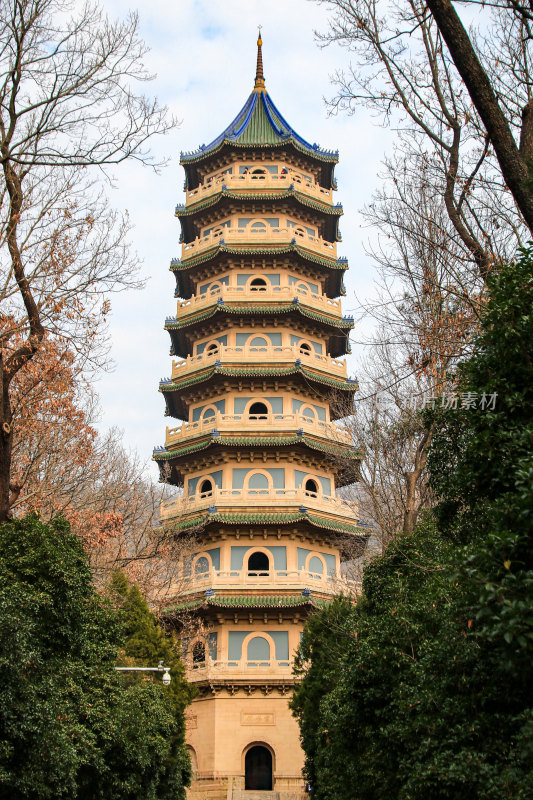 南京钟山风景区灵谷寺灵谷塔