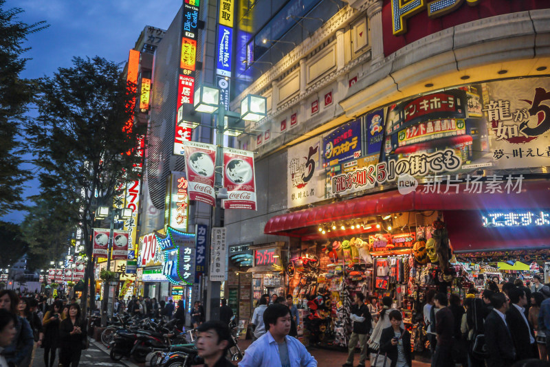 日本东京歌舞伎町