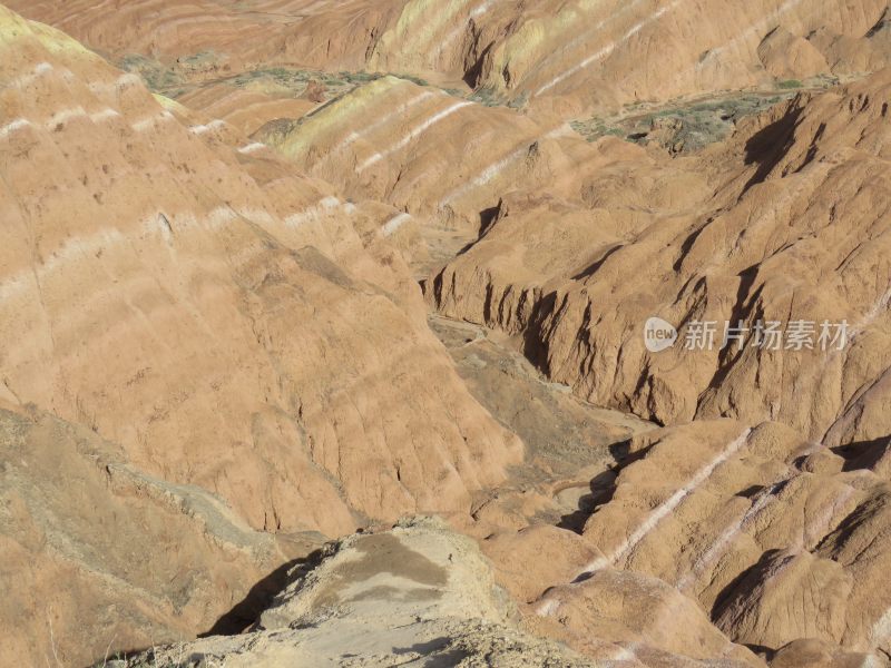 甘肃张掖七彩丹霞风景区旅游风光