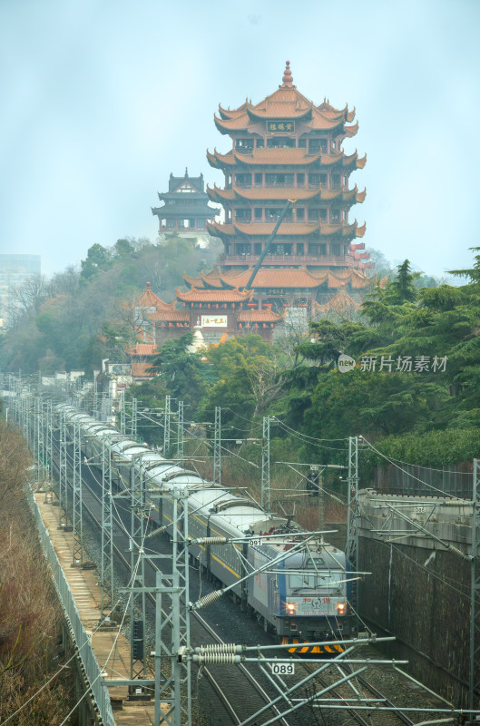 黄鹤楼古今同框