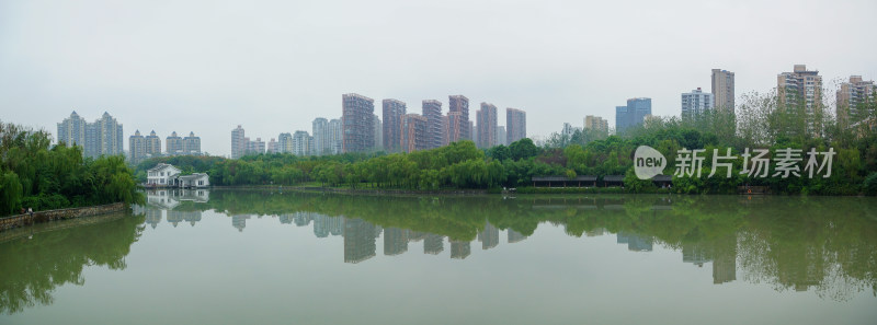 合肥蓝翠湖建筑风景