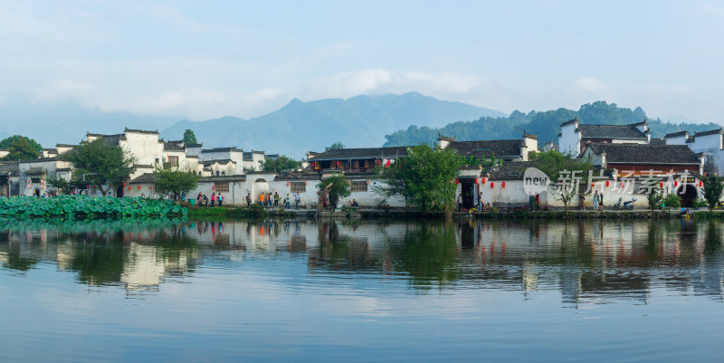 安徽宏村秋天风景