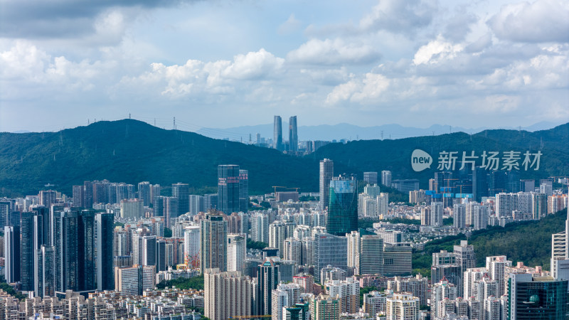 深圳福田梅林街道建筑群