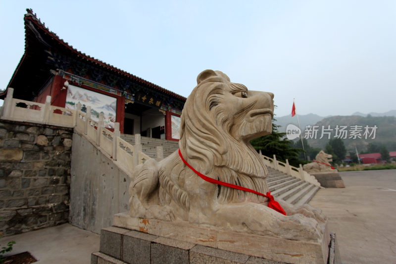 山东著名旅游景点醴泉寺建筑风格