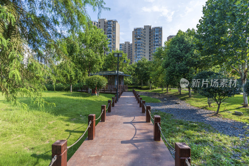 武汉青山区柳林公园风景