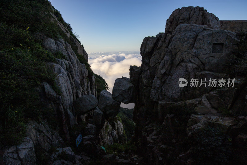 泰山云海奇观