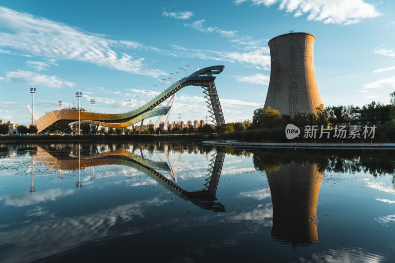 城市风光北京首钢园风景