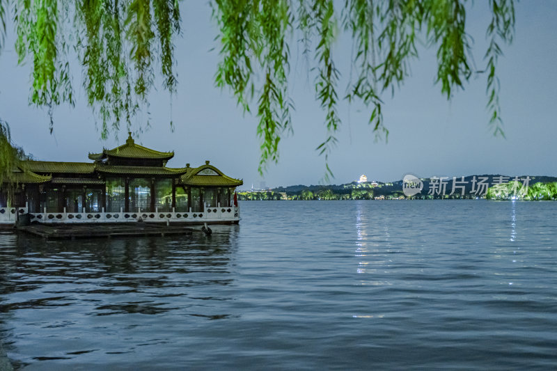 杭州西湖夜景