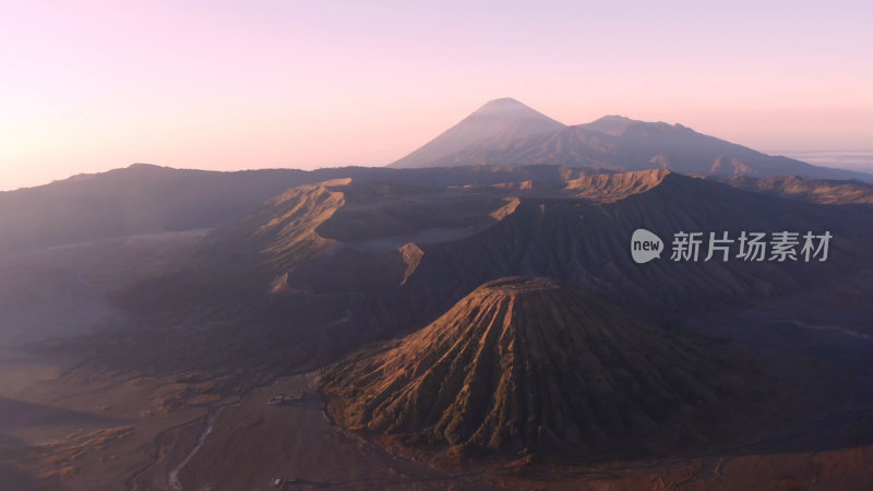 印尼布罗莫火山航拍