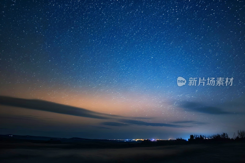 星空背景壁纸夜晚天空