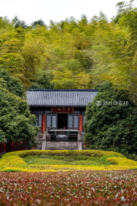 浙江绍兴会稽山大香林兜率天景点景观