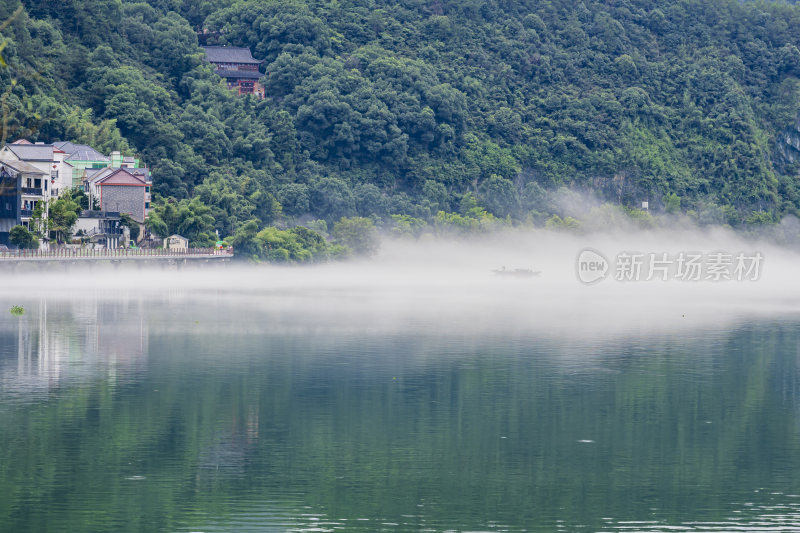 建德新安江江南水乡风景