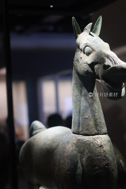 重庆三峡博物馆马雕像