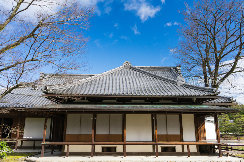 日本京都御所的古建筑