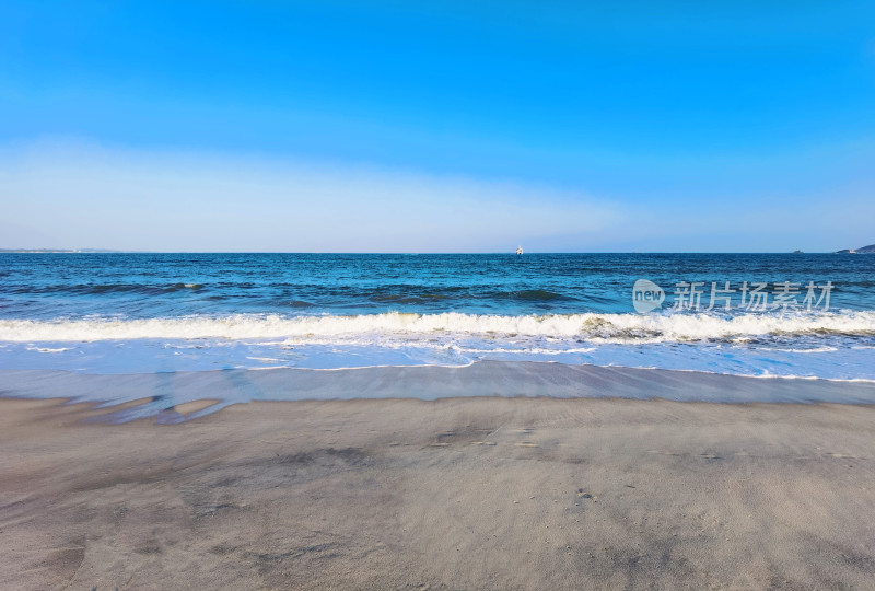 南澳岛大海沙滩海岸线风光