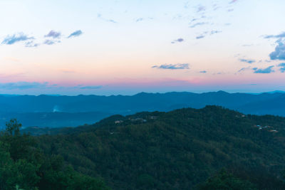 山顶风光