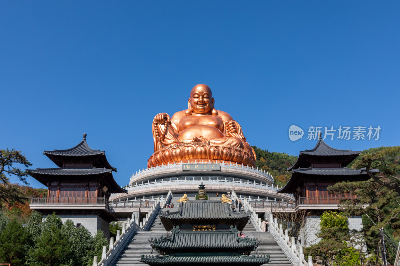 宁波奉化雪窦山雪窦寺弥勒大佛景区