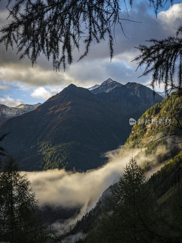 自然风光山河山丘山峰壮丽山川山峦山岳