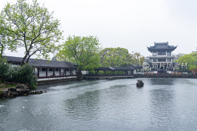 烟雨江南无锡蠡园春色