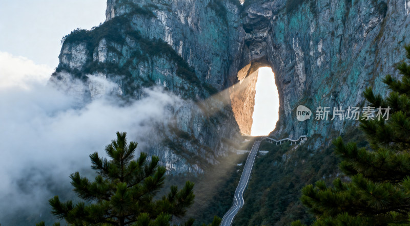 张家界天门山自然景观