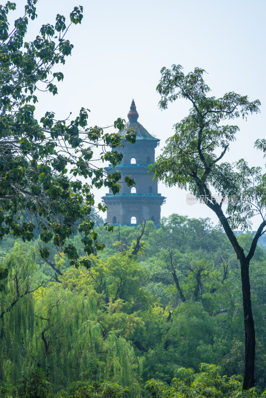 山西晋祠古建筑