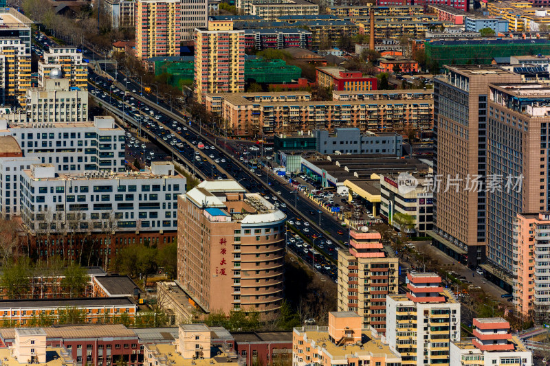 在中央电视塔上俯瞰城市风景-DSC_8077