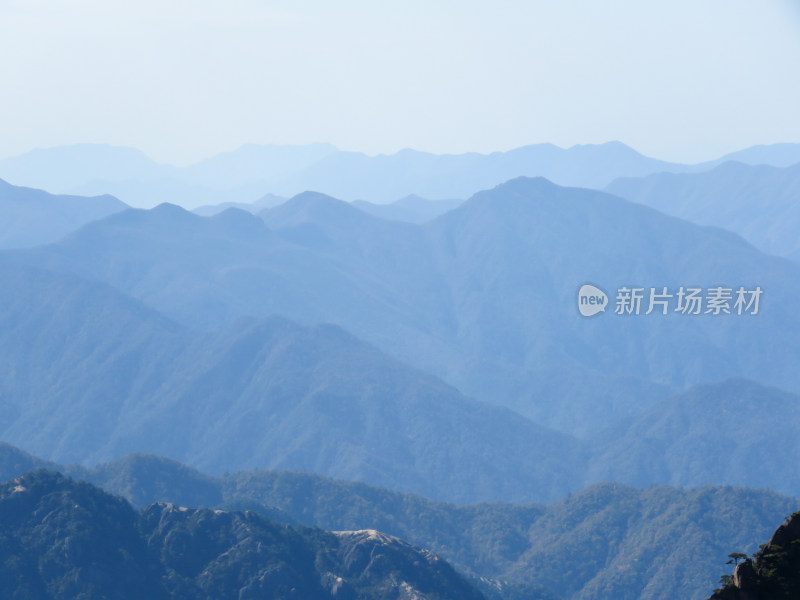 中国安徽黄山旅游风光