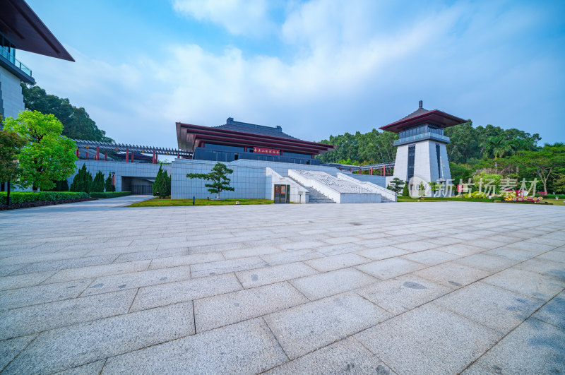 广州番禺大学城南汉二陵博物馆中式传统建筑