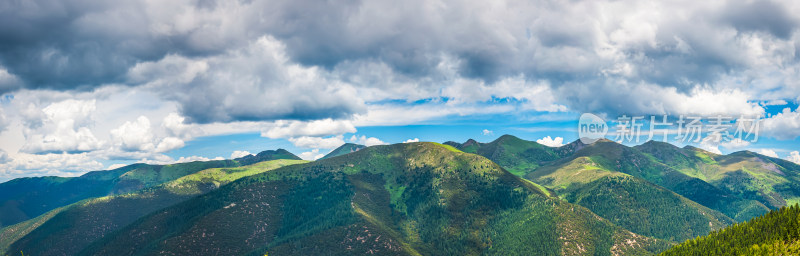 山脉山峰天空自然风景