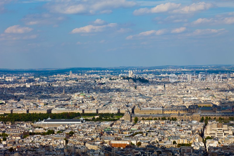 法国巴黎城市景观